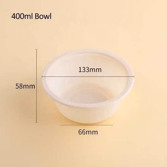 使い捨て食器類食品容器分解性ボウル